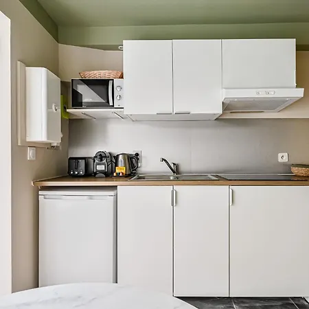 Appartamento L'oasis Parisien - 2 Pers - Metro Oberkampf *