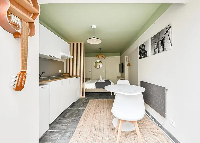 L'oasis Parisien - 2 Pers - Metro Oberkampf 아파트 *