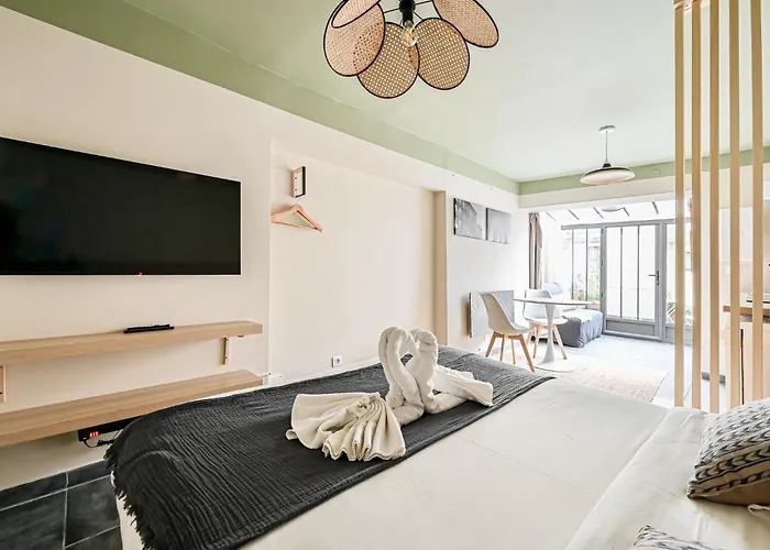 L'oasis Parisien - 2 Pers - Metro Oberkampf アパート *