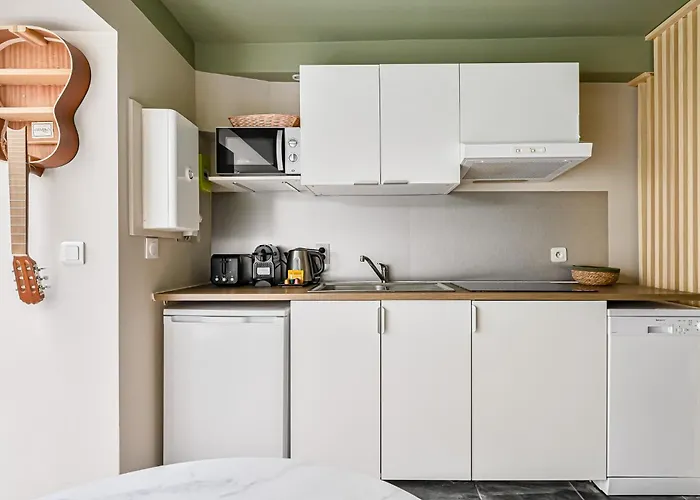 アパート L'oasis Parisien - 2 Pers - Metro Oberkampf *