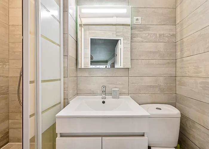 アパート L'oasis Parisien - 2 Pers - Metro Oberkampf *