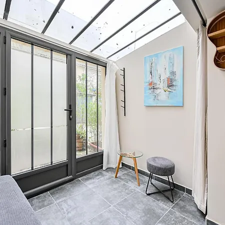 Daire L'oasis Parisien - 2 Pers - Metro Oberkampf Paris