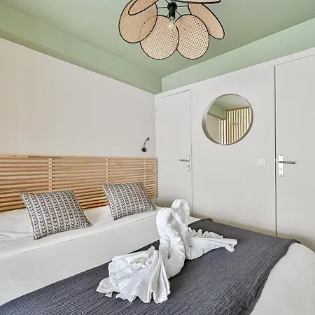L'oasis Parisien - 2 Pers - Metro Oberkampf 파리